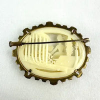 Art Deco French Celluloid Brooch