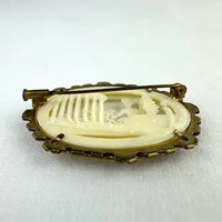 Art Deco French Celluloid Brooch