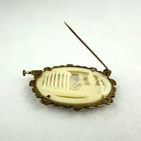 Art Deco French Celluloid Brooch