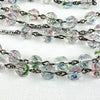 Rare Art Deco Iris Glass Rosary