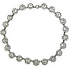 Art Deco Rhinestone Riviere Choker Necklace