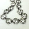 Art Deco Rhinestone Riviere Choker Necklace