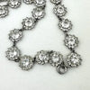 Art Deco Rhinestone Riviere Choker Necklace