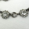 Art Deco Rhinestone Riviere Choker Necklace