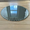 Art Deco Etched Glass Wall Mirror