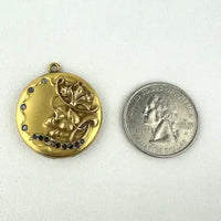 Art Nouveau Gold Filled Locket