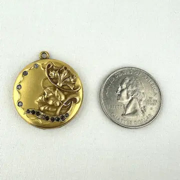 Art Nouveau Gold Filled Locket