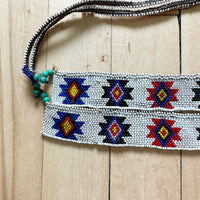 Zulu Vintage Beaded Tribal Headband