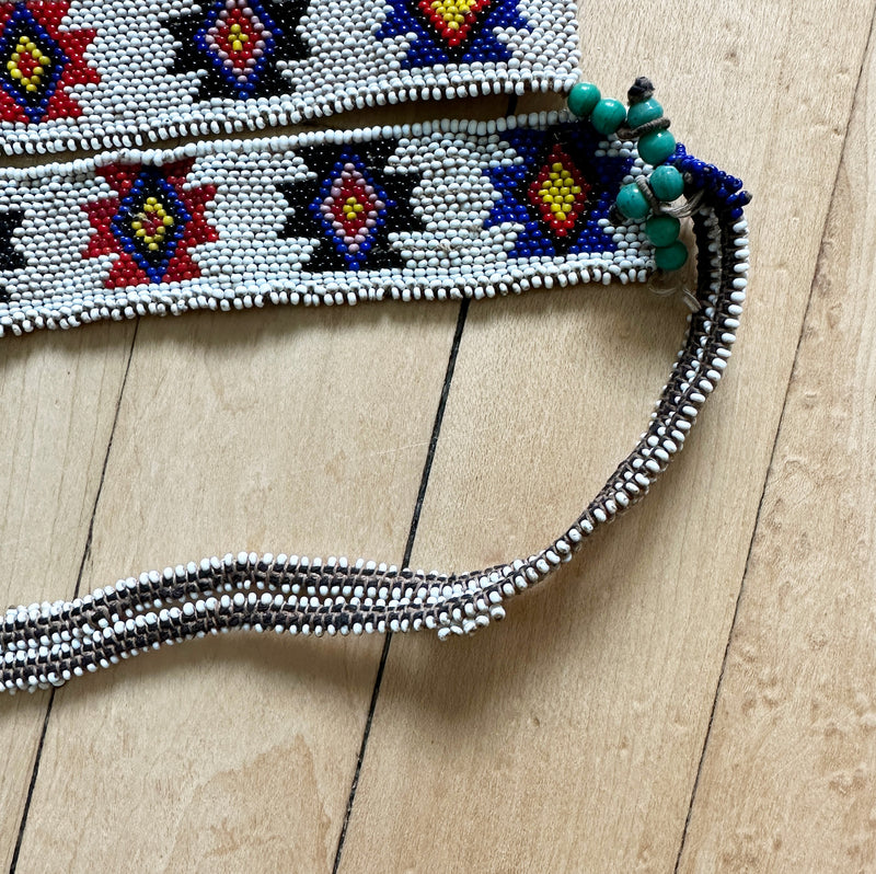 Zulu Vintage Beaded Tribal Headband