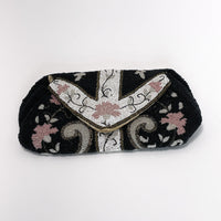 French Art Deco Silk Beaded Clutch