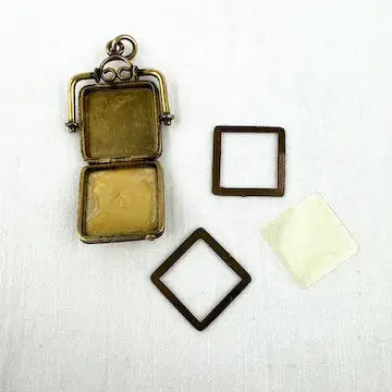 BB Co. Antique Gold Filled Locket