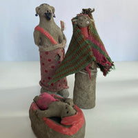 Vintage Samburu Nativity Set from Africa