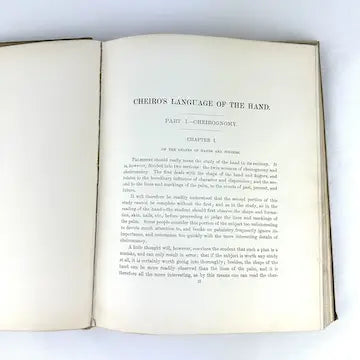 Cheiro’s Language of the Hand 1894 Edition - Victorian Palm Reading Book