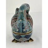 Antique Chinese Cloisonne Duck Trinket Box