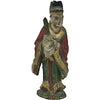 Chinese Antique Deity Wood Figurine