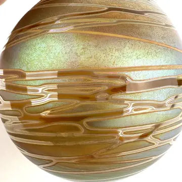 Craig Zweifel Hand Blown Art Glass Ornament