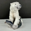 Dahl-Jensen 1272 Porcelain Polar Bear with Fish