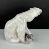 Dahl-Jensen 1272 Porcelain Polar Bear with Fish