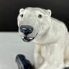 Dahl-Jensen 1272 Porcelain Polar Bear with Fish