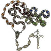 Diroma Multicolor Sterling Silver Rosary