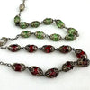 Diroma Multicolor Sterling Silver Rosary