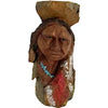 Doug Hicks Wood Carving of Native American Chief