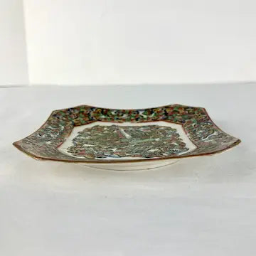 Early 20th Century Chinese 1000 Butterflies Square Plate