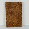 Early 20th Century Chinese Hand Carved Wood Card Case