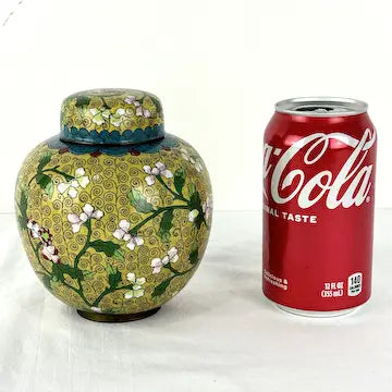 Early 20th Century Chinese Cloisonne Ginger Jar