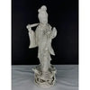 Early 20th c Blanc de Chine Porcelain pair of Deities