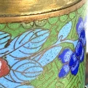 Early 20thc Chinese Cloisonné Lidded jar