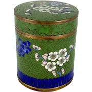 Early 20thc Chinese Cloisonné Lidded jar