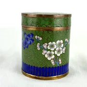 Early 20thc Chinese Cloisonné Lidded jar