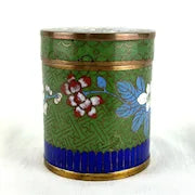 Early 20thc Chinese Cloisonné Lidded jar