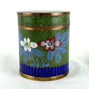 Early 20thc Chinese Cloisonné Lidded jar