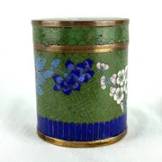 Early 20thc Chinese Cloisonné Lidded jar