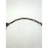 Early Mexican Silver Flower Choker Necklace