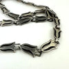 Early Mexican Silver Modernist Necklace