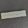 Eleven Rectangular Antique Chinese Mother of Pearl Gaming Chips