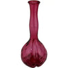 Fenton Diamond Optic Cranberry Bitters Bottle