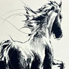 Francine Turk Signed Numbered Giclee Running Horse