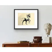 Francine Turk Signed Numbered Giclee Running Horse