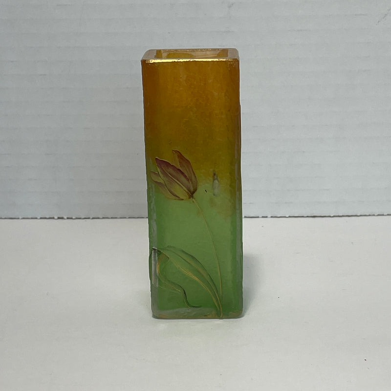 Antique Daum Nancy Art Glass Bud Vase