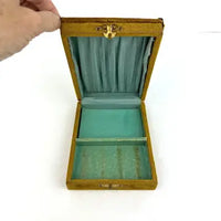 Game Case with Antique Cards and Bone Dice