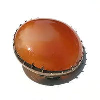 Georgian 10K Gold Carnelian Brooch