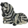 Glass Mosaic Zebra Sculpture by Brazilian Artist Jobi