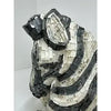 Glass Mosaic Zebra Sculpture by Brazilian Artist Jobi