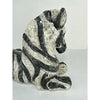 Glass Mosaic Zebra Sculpture by Brazilian Artist Jobi