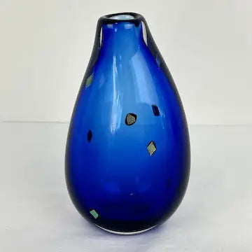 Hand Blown Art Glass Vase by Sharon Fujimoto