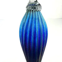 Hand Blown Dichroic Glass Ornament